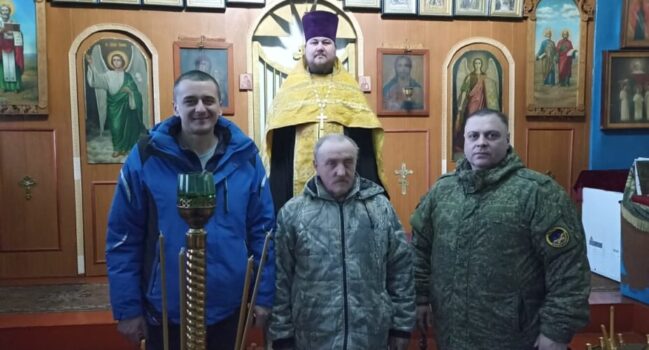 В казачьем храме святых апостолов Петра и Павла села Погромец прошел очередной сход казаков «Великого Братства Казачьих Войск»