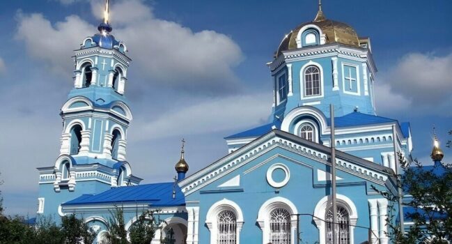 Храм Успения Пресвятой Богородицы поселка Волоконовка подвергся атаке беспилотного летательного аппарата