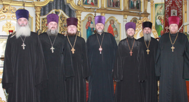 Состоялось собрание духовенства Волоконовского благочини